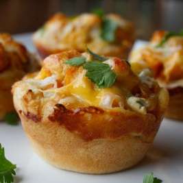 Spicy Texas Ranch Biscuit Cups