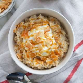 Caramel Coconut Oatmeal