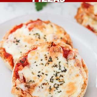 Air Fryer English Muffin Pizzas