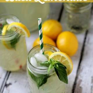 Homemade Basil Lemonade
