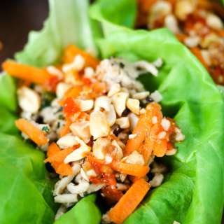 Asian Chicken Lettuce Wraps