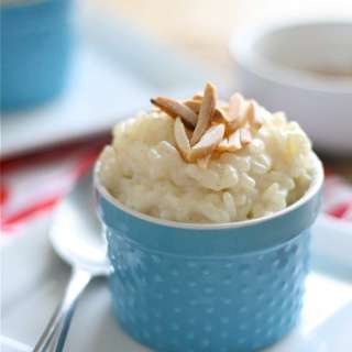 Vanilla Almond Rice Pudding Recipe