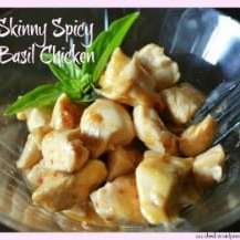 One Pot Spicy Basil Chicken