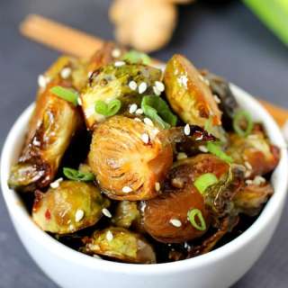 Asian Glazed Brussels Sprouts
