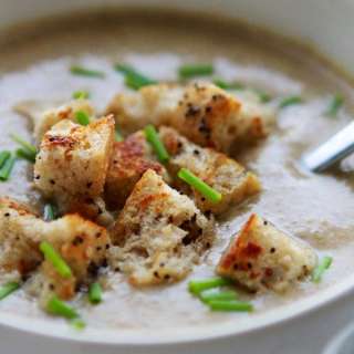 Homemade Cream of Mushroom Soup