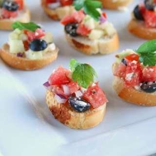 Greek Bruschetta