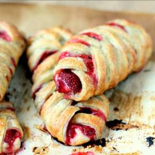 Strawberry and Cream Pastries