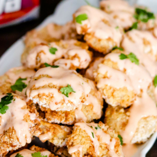Air Fryer Bang Bang Shrimp (with lightened up sauce)