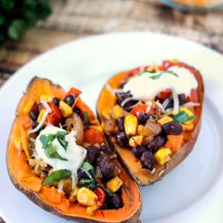 Southwestern Stuffed Sweet Potatoes