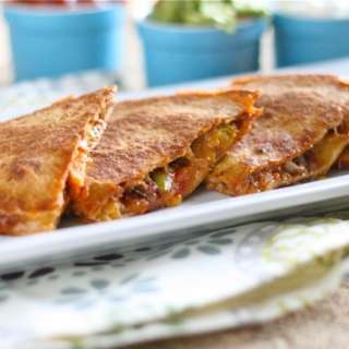 Chorizo Butternut Squash Quesadillas