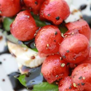 Watermelon Caprese Salad