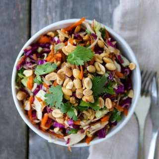 Asian Slaw Recipe with Peanuts