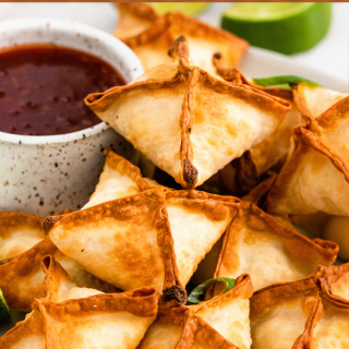 Air Fryer Crab Rangoon