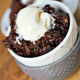 Slow Cooker Chocolate Lava Cake
