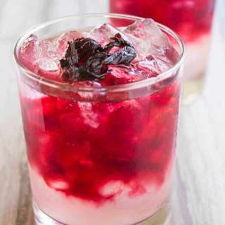 Spiked Hibiscus Lemonade