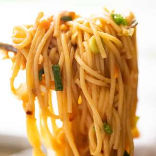 Healthy Peanut Noodles