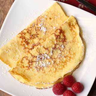 Keto Crepes (Coconut Flour Recipe)