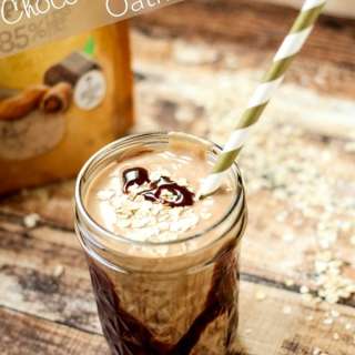 Chocolate Peanut Butter Oatmeal Smoothie