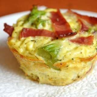 Broccoli, Bacon, and Egg Cups