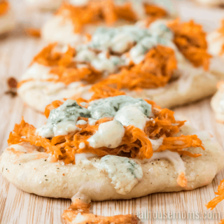 Buffalo Chicken Pizza Bites