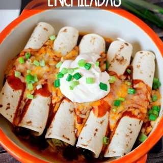 Black Bean Zucchini Enchiladas