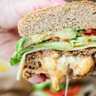 Taco Stuffed Burgers