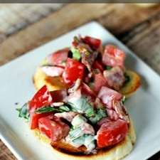 Creamy BLT Bruschetta