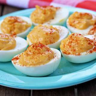 Spicy Deviled Eggs