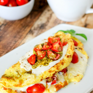 Caprese Omelette