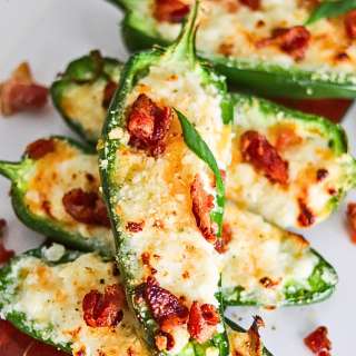 High Protein Jalapẽno Poppers