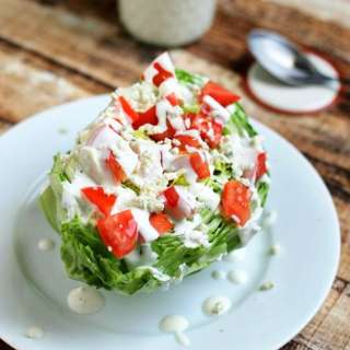 Simple Wedge Salad