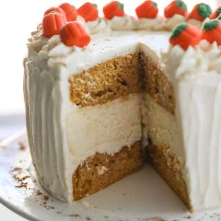 Pumpkin Cheesecake Cake