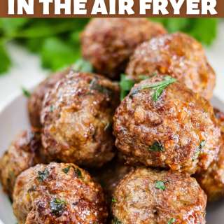 Air Fryer Meatballs (homemade)