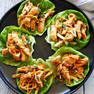 Thai Chicken Salad with Peanut Dressing