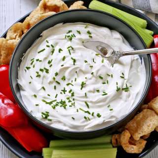 Easy Greek Yogurt Dip