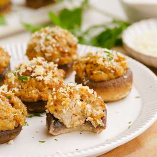 Sausage Stuffed Mushrooms