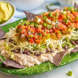Mexican 7-Layer Cream Cheese Dip