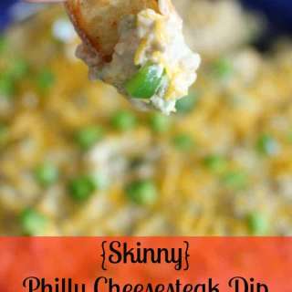 {Skinny} Philly Cheesesteak Dip