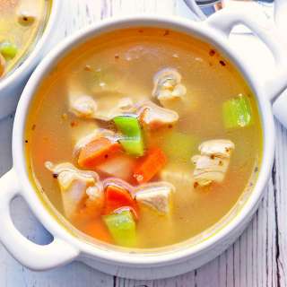 Turkey Carcass Soup Recipe
