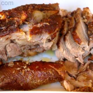 Ecuadorian hornado or slow roasted pork {Easy version}