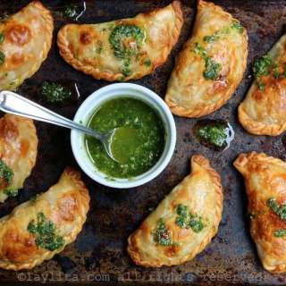 Caprese empanadas