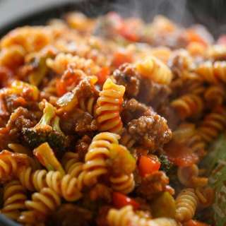Italian Sausage and Peppers Pasta