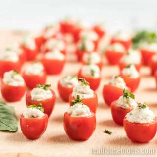 Caprese Tomato Bites