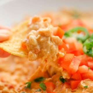 Crockpot Chicken Nacho Dip