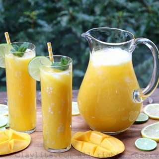 Mango lemonade or limeade