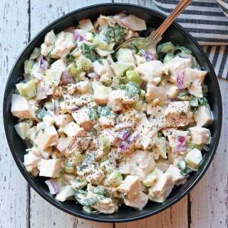 Creamy Leftover Turkey Salad