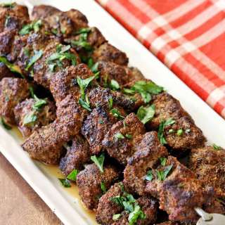 Easy Broiled Beef Kabobs