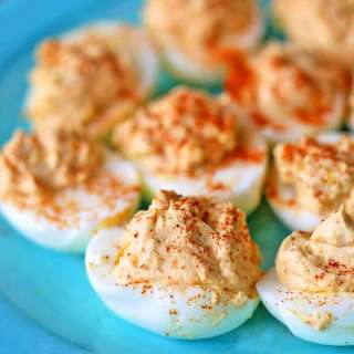Greek Yogurt Deviled Eggs