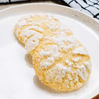 Lemon Crinkle Cookies