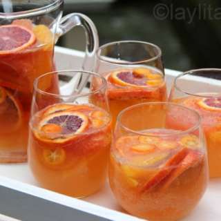 Citrus moscato sangria